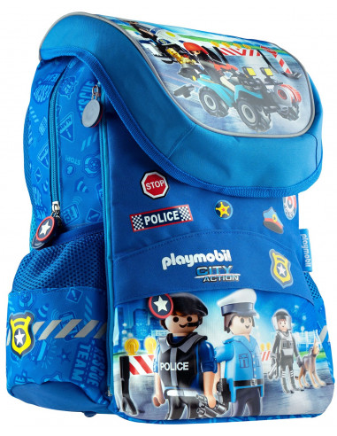 Set scoala Playmobil Politie - Ghiozdan scoala, Penar