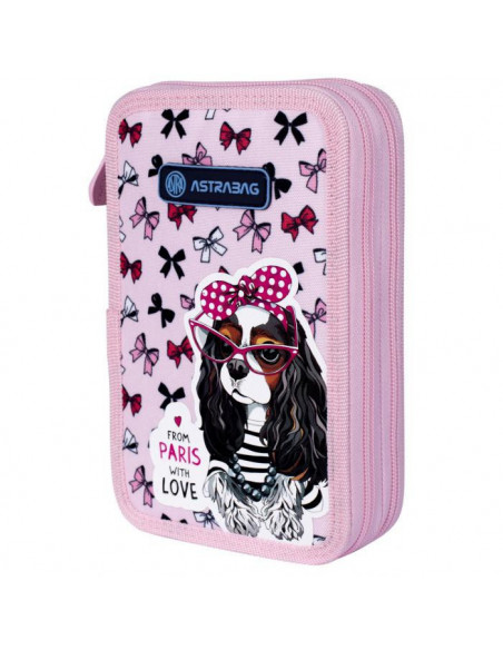 Set scoala Sweet Dog with Bows - Ghiozdan scoala, Penar