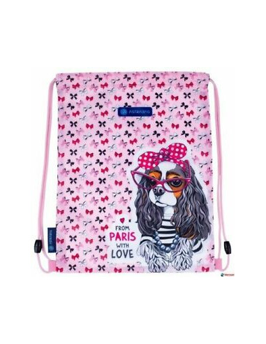 Set scoala Sweet Dog with Bows - Ghiozdan scoala, Penar