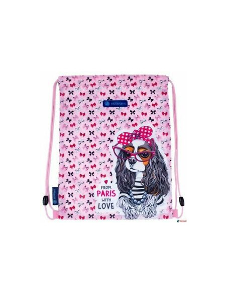 Set scoala Sweet Dog with Bows - Ghiozdan scoala, Penar