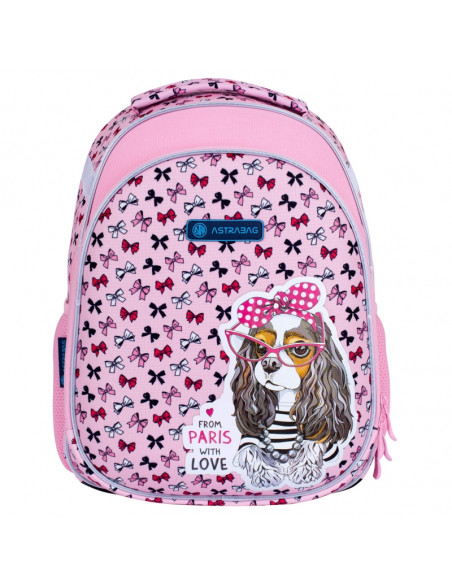 Set scoala Sweet Dog with Bows - Ghiozdan scoala, Penar