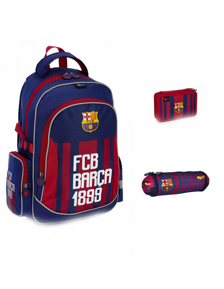 Set scoala Barcelona 1 - Ghiozdan scoala, Penar neechipat si