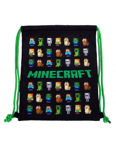 Set scoala Minecraft 1 - Ghiozdan scoala, Penar etui si Sac