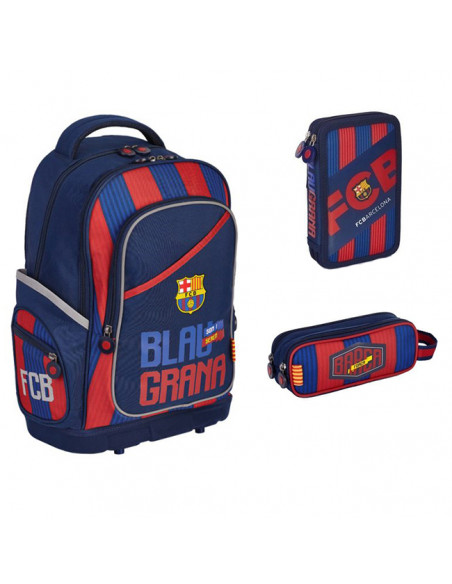 Set scoala Barcelona 4 - Ghiozdan scoala, Penar echipat cu doua