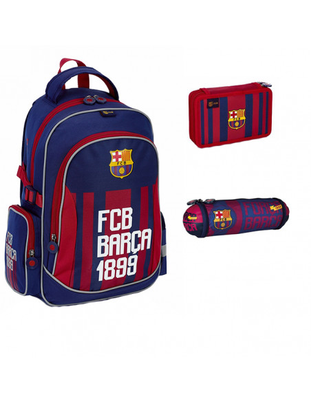 Set scoala Barcelona 1 - Ghiozdan scoala, Penar neechipat si