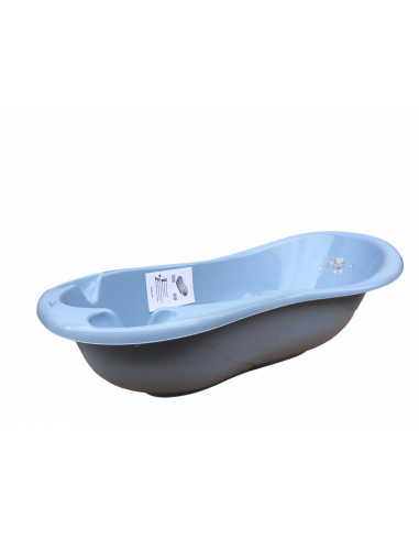 Cada de baie 100 cm cu dop cu covor antiderapant