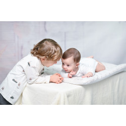 Saltea de infasat moale 50x70 cm, Grey,10130160005 2