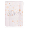 Saltea de infasat moale 50x70 cm, Yellow,10130160009