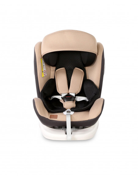 Scaun auto LUSSO SPS Isofix, Beige&Black,10071112017
