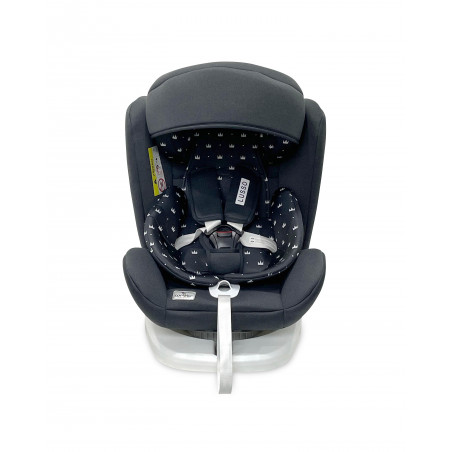 Scaun auto LUSSO SPS Isofix, Black Crowns,10071112105