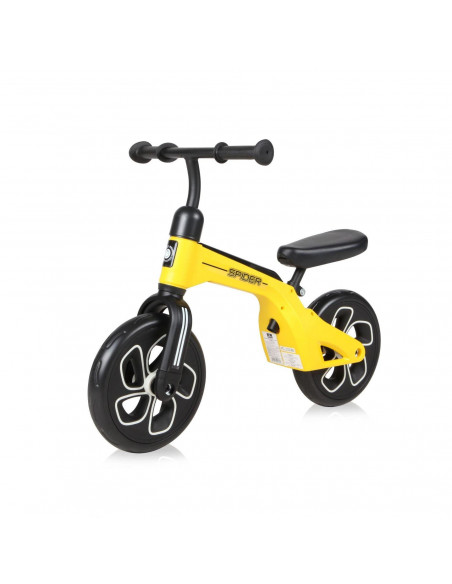Bicicleta fara pedale SPIDER, Yellow,10050450010 Bicicleta fara pedale SPIDER, Yellow,10050450010