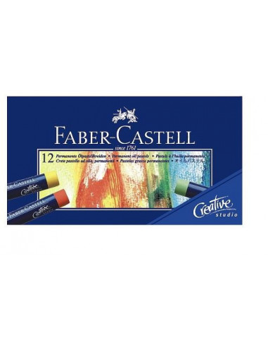 FC127024,Creioane Ulei Pastel Faber-Castell, 24 culori