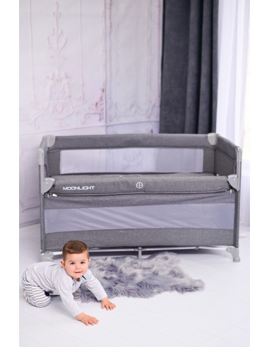 Patut pliabil, Up and Down, laterala culisanta, Grey