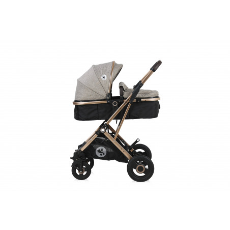 Carucior Set Sena, cos auto inclus, cadru aluminiu, pliere