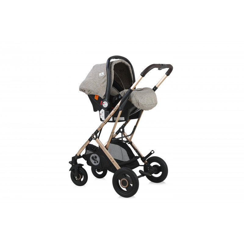 Carucior Set Sena, cos auto inclus, cadru aluminiu, pliere