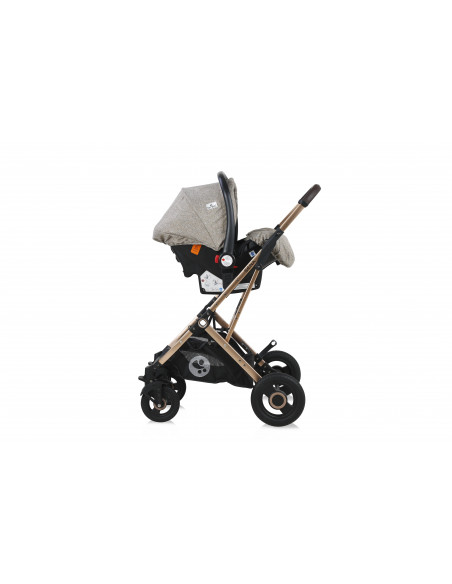 Carucior Set Sena, cos auto inclus, cadru aluminiu, pliere