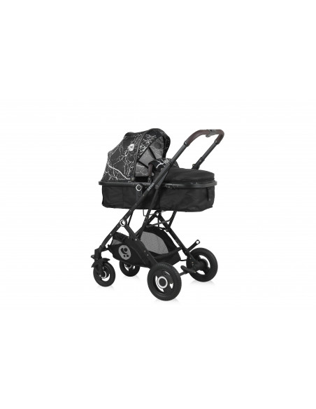 Carucior Set Sena, cos auto inclus, cadru aluminiu, pliere