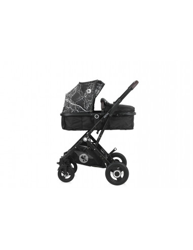 Carucior Set Sena, cos auto inclus, cadru aluminiu, pliere