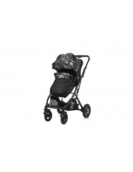 Carucior Set Sena, cos auto inclus, cadru aluminiu, pliere