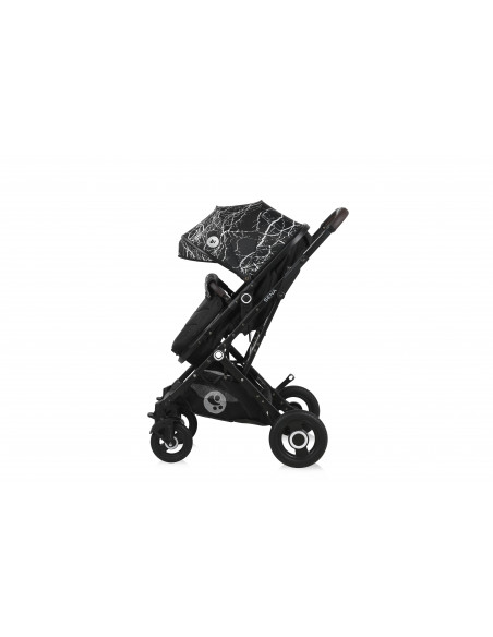 Carucior Set Sena, cos auto inclus, cadru aluminiu, pliere
