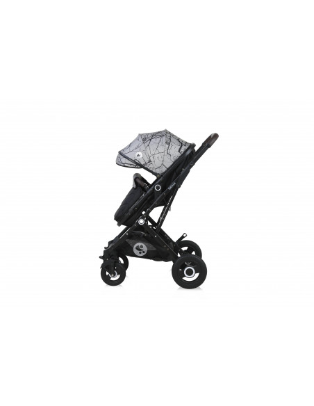Carucior Set Sena, cos auto inclus, cadru aluminiu, pliere