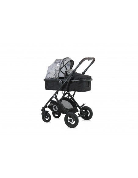 Carucior Set Sena, cos auto inclus, cadru aluminiu, pliere