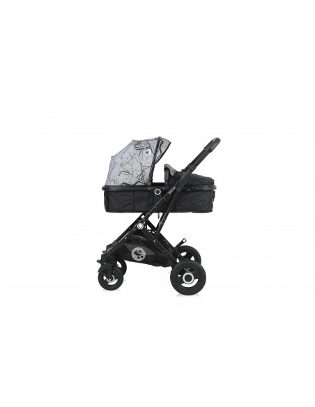 Carucior Set Sena, cos auto inclus, cadru aluminiu, pliere