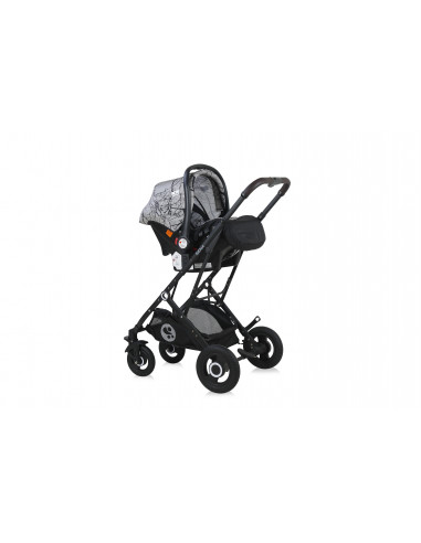 Carucior Set Sena, cos auto inclus, cadru aluminiu, pliere