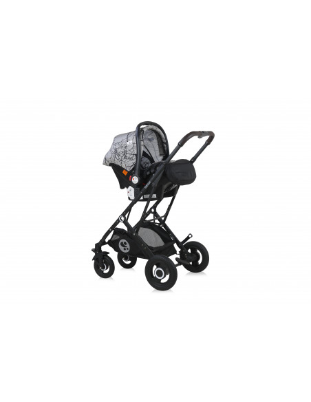 Carucior Set Sena, cos auto inclus, cadru aluminiu, pliere