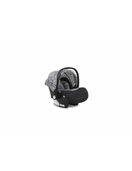 Carucior Set Sena, cos auto inclus, cadru aluminiu, pliere