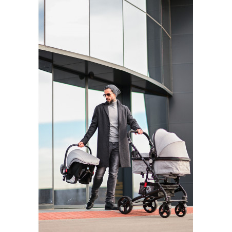 Carucior transformabil Alba Classic, Black,10021482106