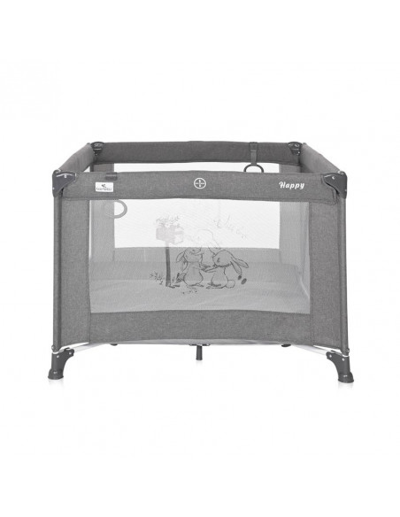 Tarc de joaca Happy Game Zone, Grey Rabbits,10080532139