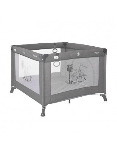 Tarc de joaca Happy Game Zone, Grey Rabbits,10080532139