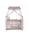Patut pliabil stil baldachin Magic Sleep, cu accesorii, String