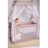 Patut pliabil stil baldachin Magic Sleep, cu accesorii, String