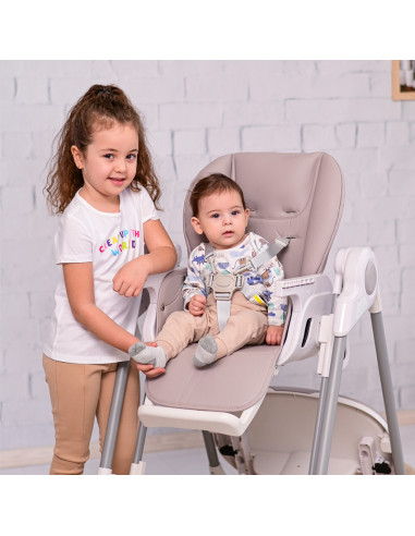 Scaun de masa si leagan electric, Camminando, Beige,10090040001