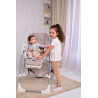 Scaun de masa si leagan electric, Camminando, Grey,10090040002