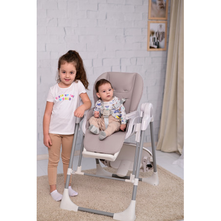 Scaun de masa si leagan electric, Camminando, Pink,10090040003