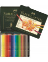 FC110024,Creioane Colorate Faber-Castell Polychromos, 24 Culori, Cutie Metal