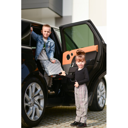 Inaltator auto Sirius Fix, 22-36 Kg, sistem ISOFIX, Grey