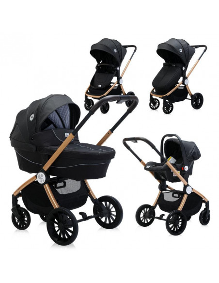 Carucior Set 3 in 1, Ramona, Black Luxe,10021682186