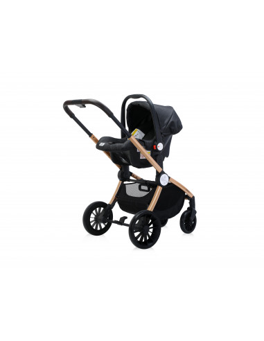 Carucior Set 3 in 1, Ramona, Black Luxe,10021682186