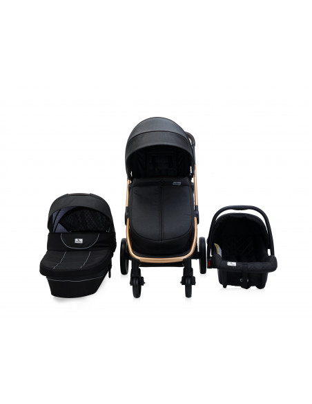 Carucior Set 3 in 1, Ramona, Black Luxe,10021682186