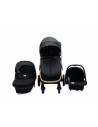 Carucior Set 3 in 1, Ramona, Black Luxe,10021682186