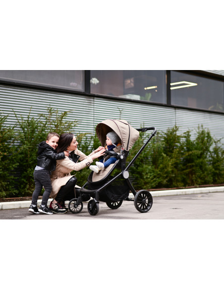 Carucior Set 3 in 1, Ramona, Black Luxe,10021682186