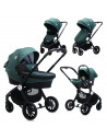 Carucior Set 3 in 1, Ramona, Olive Green,10021682190