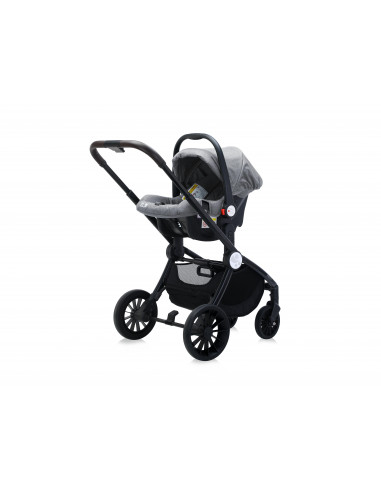 Carucior Set 3 in 1, Ramona, Steel Grey,10021682184