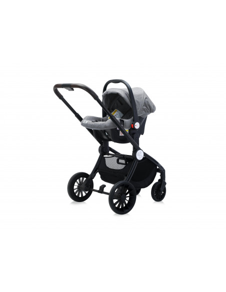 Carucior Set 3 in 1, Ramona, Steel Grey,10021682184