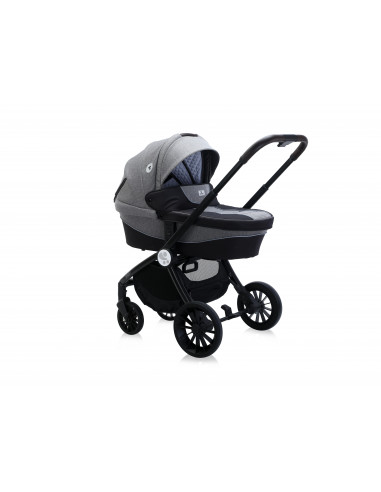 Carucior Set 3 in 1, Ramona, Steel Grey,10021682184