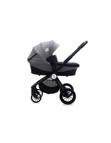 Carucior Set 3 in 1, Ramona, Steel Grey,10021682184